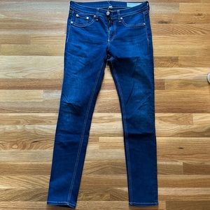 Rag & bone Bedford color skinny Jean size 30.